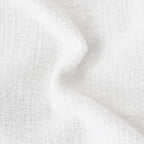 CaliTime Throw Pillow Covers Decorative 16 X 16 Inches Pack of 2 Cozy Chenille Cushion Cases for Couch Sofa Bed Living Room Home True White