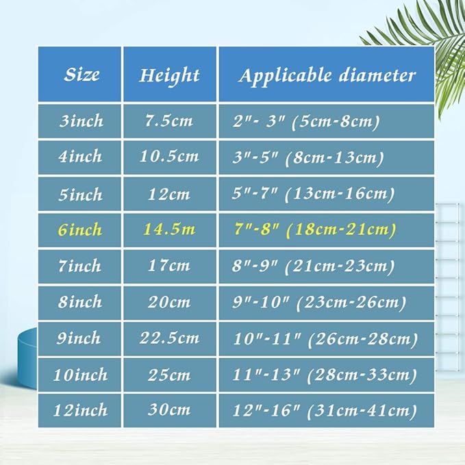 Artliving 6" Black 24pcs/Set Plastic Easels Plate Display Stands Picture Frame Stand Holder