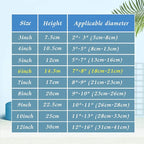 Artliving 6" Black 24pcs/Set Plastic Easels Plate Display Stands Picture Frame Stand Holder