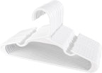 Utopia Home 160 Pack Kids Hangers - 11.5 Inch Plastic Baby Hangers for Closet - Childrens Hanger for Clothes & Infant Hanger for Closet - Ideal for Everyday Standard Use (White)