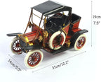 Iron Antique Vintage Car Model Retro Home Decor Collectible Vehicle Hobby Gifts