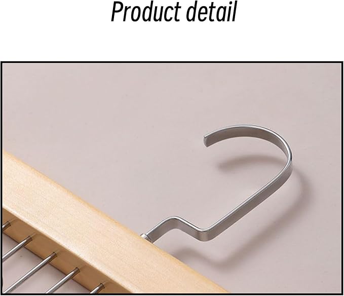 Belt Hanger 4Pcs Belt Hanger with 32 Hooks Bra Hangers for Closet,Space-Saving Wooden Closet Hanger Organizer for Ties, Scarves, Bras,Tank, Tops (Wood)