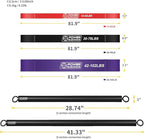 POWER GUIDANCE Pull Up Assist Bands - Stretch Resistance Band - Mobility Band - Powerlifting Bands - by Perfect for Body Stretching, Powerlifting, Resistance Training