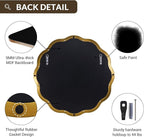 ANDY STAR Brushed Gold Round Wall Mirror 24 Inch, Brass Round Bathroom Mirrors for Over Sink, Anti-Rust Brass Circle Frame for Bathroom, Entryway