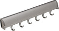 Belt Rack TAG Synergy Elite Collection (Matt Aluminum with Chrome, 6 Hook, 13 7/8")