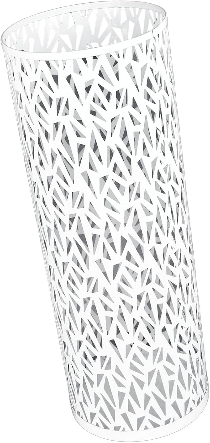 ZJchao Metal Freestanding Round Umbrella Stand Rack Bin for Entryway, Office, or Hotel Decor – Medium Size, Space-Saving Storage Holder Compatible with Standard Umbrellas