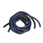 THERABAND Resistance Tubes, Advanced Set, Blue & Black, 5 ft Latex Tubing, Home or Clinic Use, Cut-to-Fit, Color-Coded Resistance Bands for Upper & Lower Body Workouts