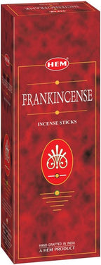 HEM Frankincense Incense 6 Packs of 20 Incense Sticks 120 Total