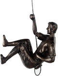 Climbing Men Wall Art Decor Sculpture,Nordic Modern Simplicity Decorative Wall Art, Climbing Man Sculptures,Home & Office Climber Gifts