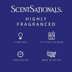 ScentSationals Cedar & Lavender Scented Wax Melts - Lavender, White Cedar, & Mahogany, 10oz (24 Cubes)
