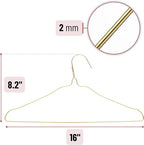 Mr. Pen- Gold Metal Hangers, 20 Pack - Wire Coat & Clothes Hangers