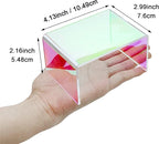 Cerpourt 2 Sets Acrylic Display Risers Colorful Product Stand,Cupcakes Holder Dessert Display Transparent Showcase Stands, Candy Bar Risers, Acrylic Lifts Display for Figures