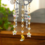 Artilady Dream Catcher for Girls - Butterfly Small Moon Dream Catchers with Crystals Cute Room Decor for Teen Girls Boys Boho Bedroom Wall Home Decorations Birthday Christmas Women Gifts