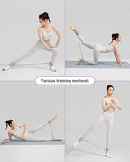 YOTTOY Ankle Resistance Bands with Cuffs, Adjustable Ankle Straps for Leg & Glute Workout, Butt Exercise Bands for Cable Machines Women, Perfect for Hip Fitness & Booty Training