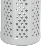 Red Lantern 17" Carved Lattice Decorative Umbrella Stand