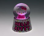 Sanrio Hello Kitty Polka Dots Mini Light-Up Snow Globe with Swirling Glitter Display | 3 Inches Tall