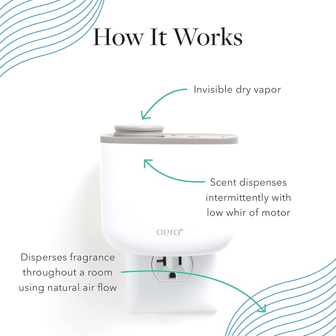 Aera Mini Forest Therapy Essential Oil Aromatherapy Home Fragrance Scent Refill - Notes of Pink Pepper, Cypress and Ho Woods - Works with Aera Mini Diffuser, Mini Scent Capsule Size
