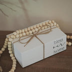 Decorative Books for Home Decor, Wooden Faux Book for Decoration, Farmhouse Stacked Display Books (bless our home)