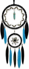 Dream Catchers Blue for Adults Boho Room Décor Dreamcatcher Small Bedroom Wall Hanging for Kids Girls Boys