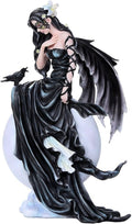 Pacific Giftware Dark Skies Raven Fey Goth Fairy Collectible Figurine Nene Thomas Licensed Art Inspiration 11 Inch Tall