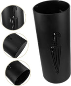 VALICLUD Stylish Iron Umbrella Stand Bucket Umbrella Organizer for Entryway for Walking Sticks More Heavy Duty Design Easy to Clean for Home Office