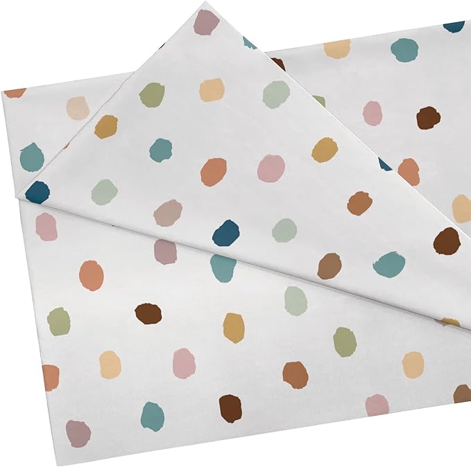 Teacher Created Resources Everyone is Welcome Painted Dots Creative Class Fabric for Classroom Bulletin Boards, Pillows, Curtains, and Crafts