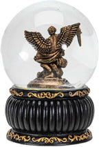 SUMMIT COLLECTION Saint Michael The Archangel Guardian Protector San Miguel Water Globe 100mm Christian Collectible