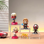 3 Tier Clear Acrylic Display Risers Stand Shelf, Acrylic Stands Display for Collectibles Pop Figure Models Perfumes Jewel,Action Figures Stand Organizer