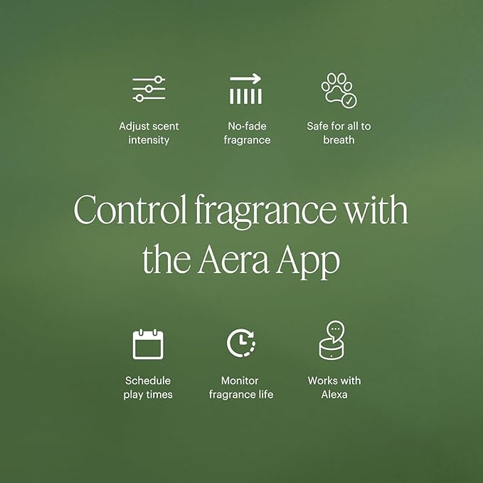 Aera Mini Home Hygiene Citrus and Sage - Essential Oil for Home - Fresh Zest Fragrance - Notes of Lemon, Lime and Geranium - Scent Refill - Capsule Size Works with Mini Diffuser