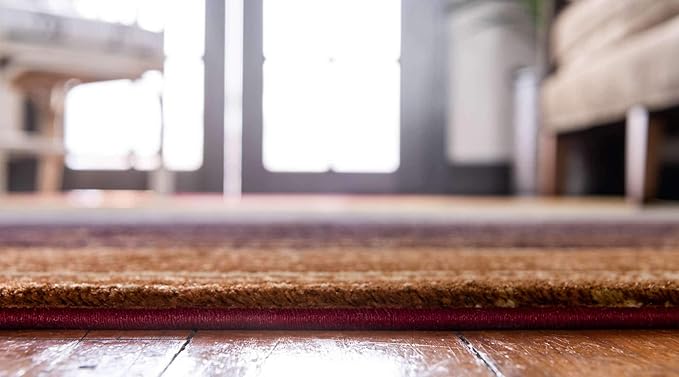 Unique Loom Barista Collection Area Rug - Mundo Nova (2' 2" x 3' 1" Rectangle, Beige/ Blue)