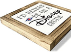 Farmhouse Wood Signs, Box Sign Wood Desk Sign Decor, Shelf Decoration, Humorous Office Desktop Decors, Farmhouse Home Decors, Lake House Decor, Birthday Gift for Friends, 5.9×5.9 inches
