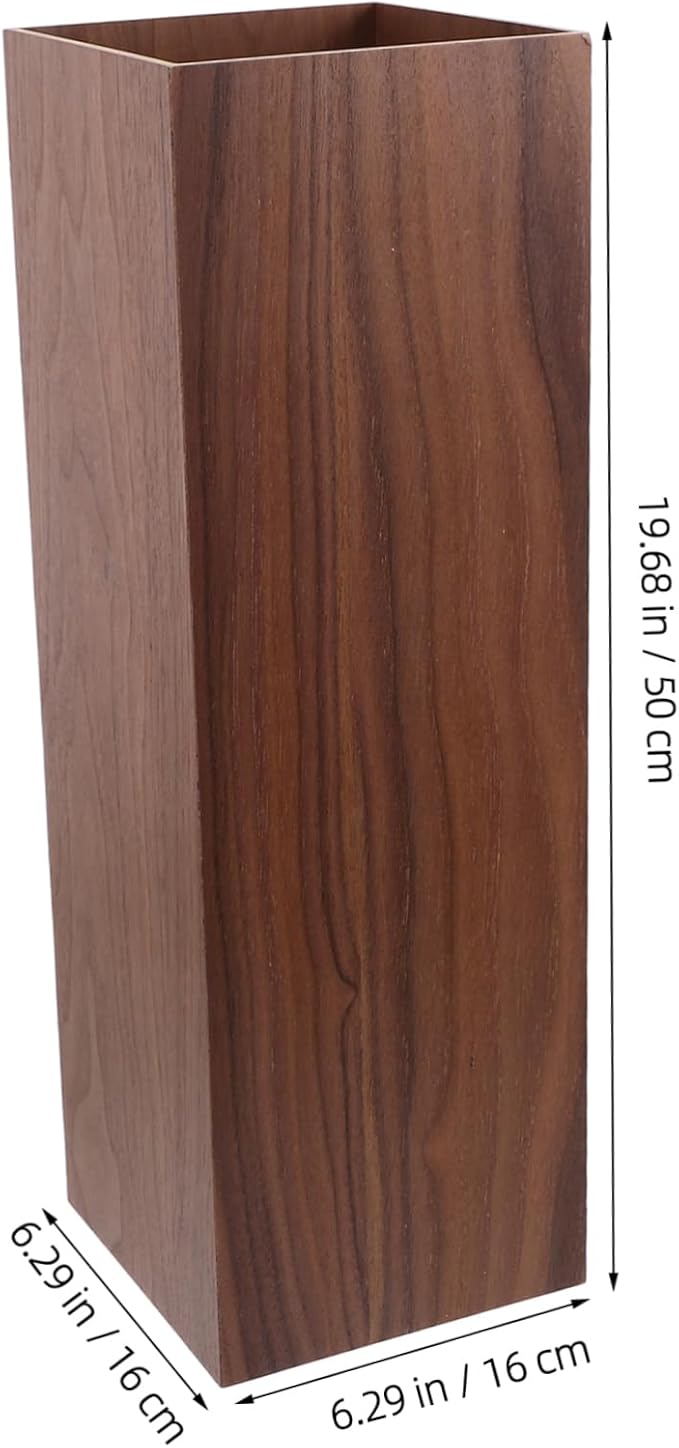 MAGICLULU Doorway Wooden Umbrella Bucket Large-Capacity Umbrella Storage Holder Home Supply