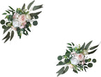 2X Wedding Arch Flowers Decorative Swags Floral Swag Welcome Sign Decoration for Party, Pink Flowers