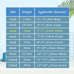 Artliving 5" Black 24pcs/Set Plastic Easels Plate Display Stands Picture Frame Stand Holder