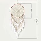 Large Dream Catcher Feather Tassel Decoration Woven Wall Hanging Home Decor Bedroom Living Room Wedding Party