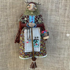 Handmade Kitchen Witch Doll, Witch Figurine Luck Charm Home Decor, Flying Witch Figures on Broomsticks, Cooking Dolls Kitchen Hanging Decor, Unique Gifts for Mom (C)