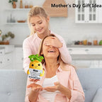 Mothers Day Birthday Gifts for Mom, Funny Gift Emotional Positive Support Pineapple, Handmade Positive Crochet Knitted Doll Gifts for Women, Boys, Girls.