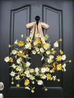 Linwnil 2 Pack Magnetic Wreath Hanger Wreath Holder Wreath Hanger Hook for Metal Front Door for Christmas Decorations