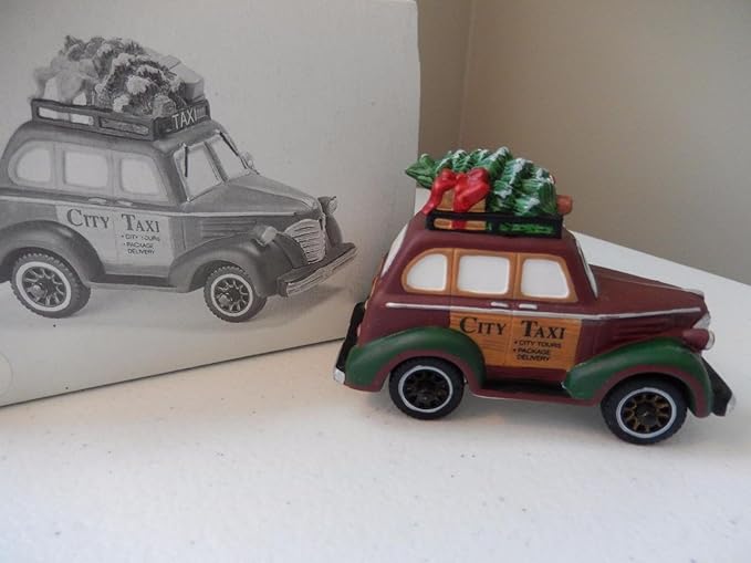 Dept 56 Heritage Village Collection City Taxi