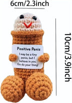 Weird Stuff Gift Things Emotional Supports Nuggets Pickle Crochet Weird Stuff Gifts Things Plush Positive Dolls for Men Women Friend Husband Boyfriend(FunnyGagGifts)