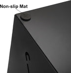 Okllen Metal Umbrella Holder, Square Umbrella Stand Rack for Entryway, 6.3" x 6.3" x 16.5", Black