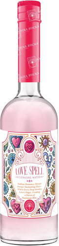SOUL STICKS Cleansing Water 7.5 oz. Bottle for Rituals, Clearing Negative Energy and Purifying Home Spiritual Florida Water (Love Spell)