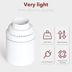 Electric Air Pump for Vacuum Storage Bags，Suitable for MEIQIHOME brand vacuum bags only.