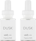 Pura & Unify Co. Home Scent Refill - Smart Home Air Diffuser - Long-Lasting Luxury Fragrance per Refill - Home Essential - Clean & Safe Diffuser Fragrance - 2 Pack, Dusk