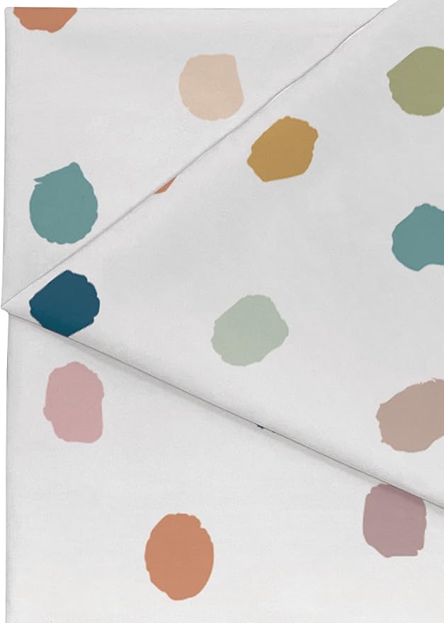 Teacher Created Resources Everyone is Welcome Painted Dots Creative Class Fabric for Classroom Bulletin Boards, Pillows, Curtains, and Crafts