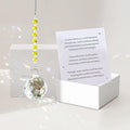 Sympathy Gifts for Loss of Loved One, Crystal Sun Catcher Rainbow Gifts, Unique Condolence Memorial for Loss of Mom Dad Dog, Ideal Grief Bereavement Miscarriage Gifts (Light Yellow)