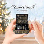 Teacher Appreciation Gifts for Women,Men,Hand Crank Antique Engraved Wood Music Boxes,Thank You Gift for Teacher on Christmas,Thansgiving Day,Birthday,Teacher's Day,Retired