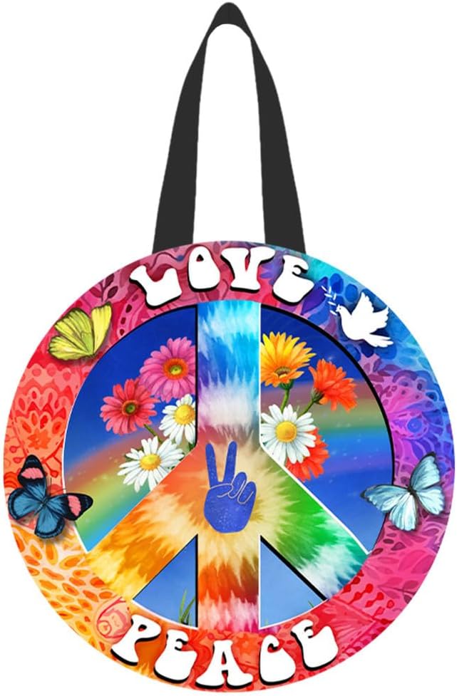 Briarwood Lane Peace and Love Wood Door Hanger