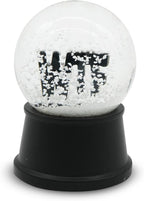Funny Novelty Snow Globe – Quirky Mini Desk Gift for Office, Home, or Holiday – Unique Collectible Gag Gift for Friends and Coworkers - WTF