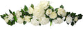 32" Rose/Peony/Hydrangea Swag (Cream)